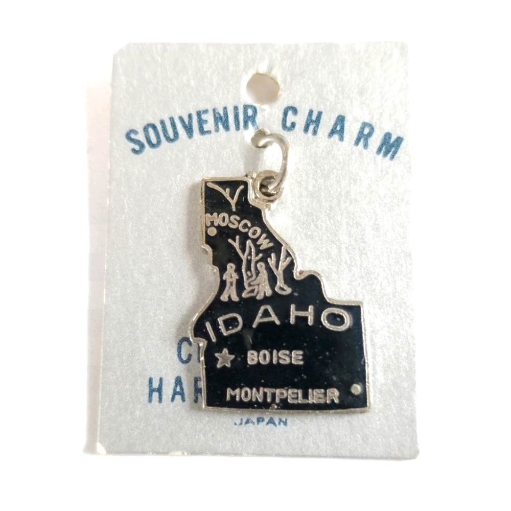 Vintage Idaho Cloisoinne Souvenir Charm